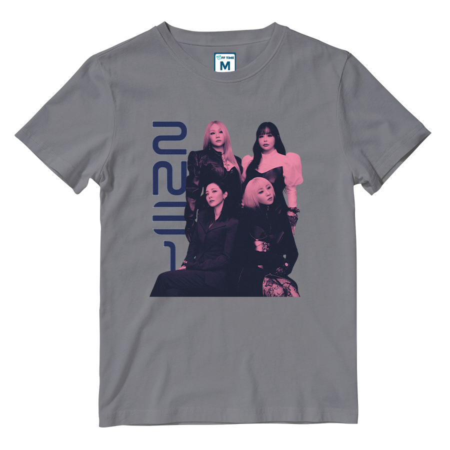 Cotton Shirt: 2ne1 Blue Shade