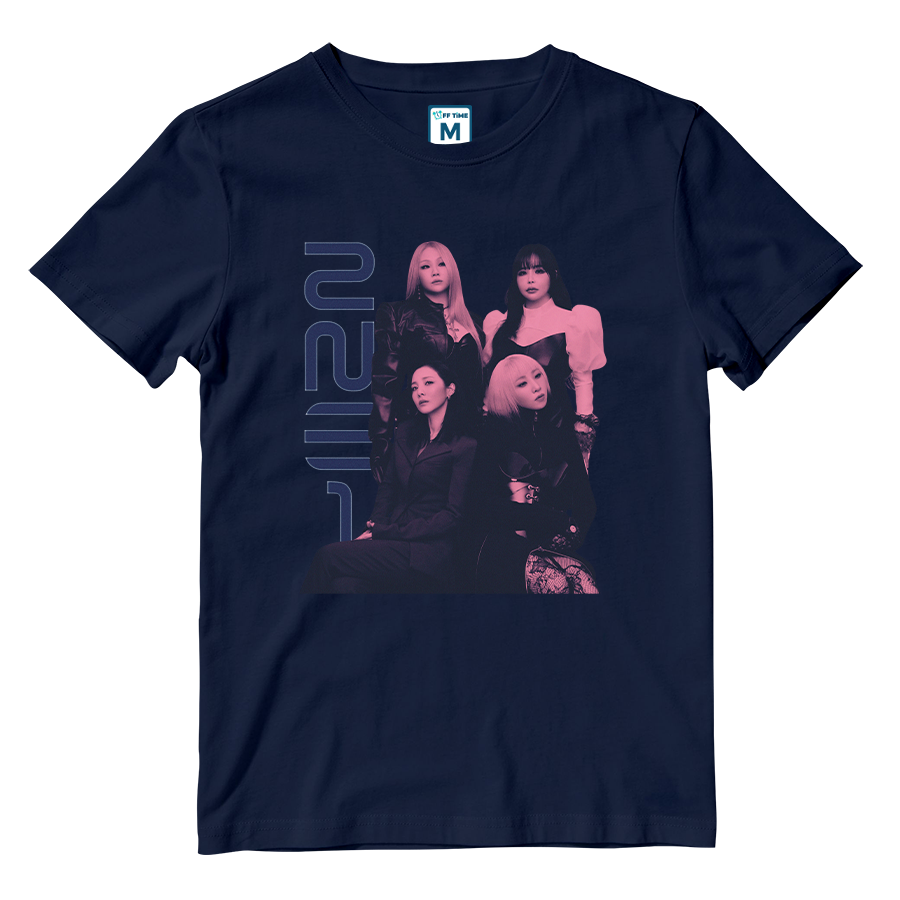 Cotton Shirt: 2ne1 Blue Shade