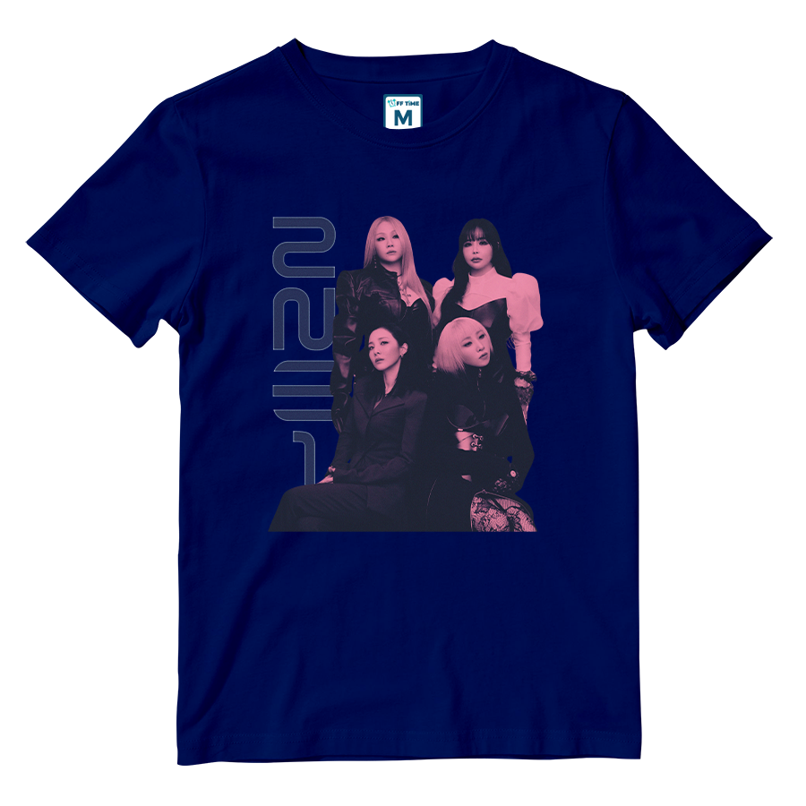 Cotton Shirt: 2ne1 Blue Shade