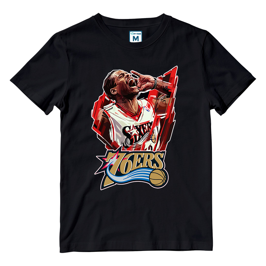 Cotton Shirt:  A Iverson NBA