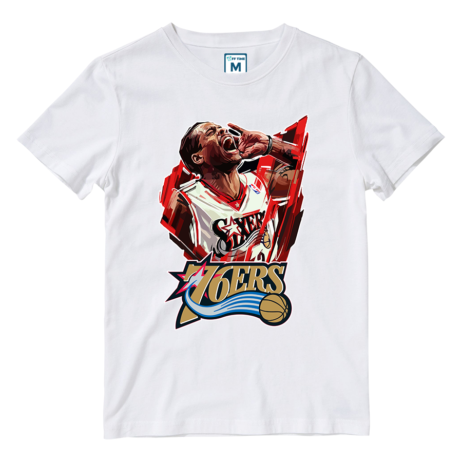 Cotton Shirt:  A Iverson NBA