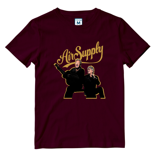 Cotton Shirt: Air Supply Band