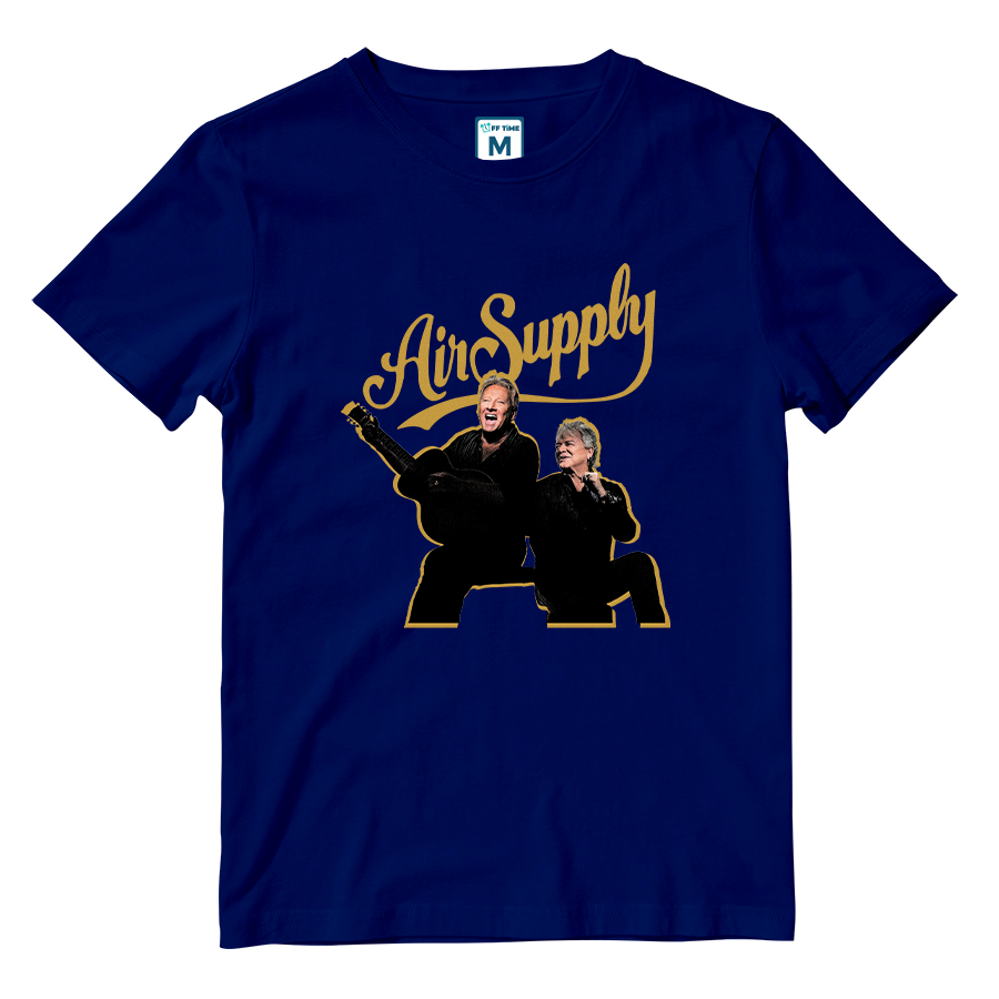 Cotton Shirt: Air Supply Band