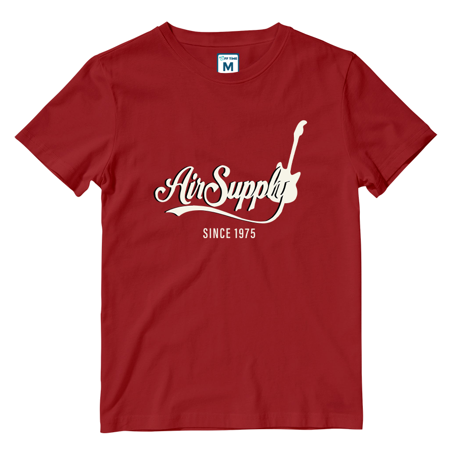 Cotton Shirt: Air Supply Logo Text