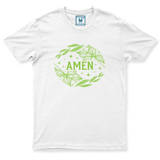 C.Spandex Shirt: Amen Leaves