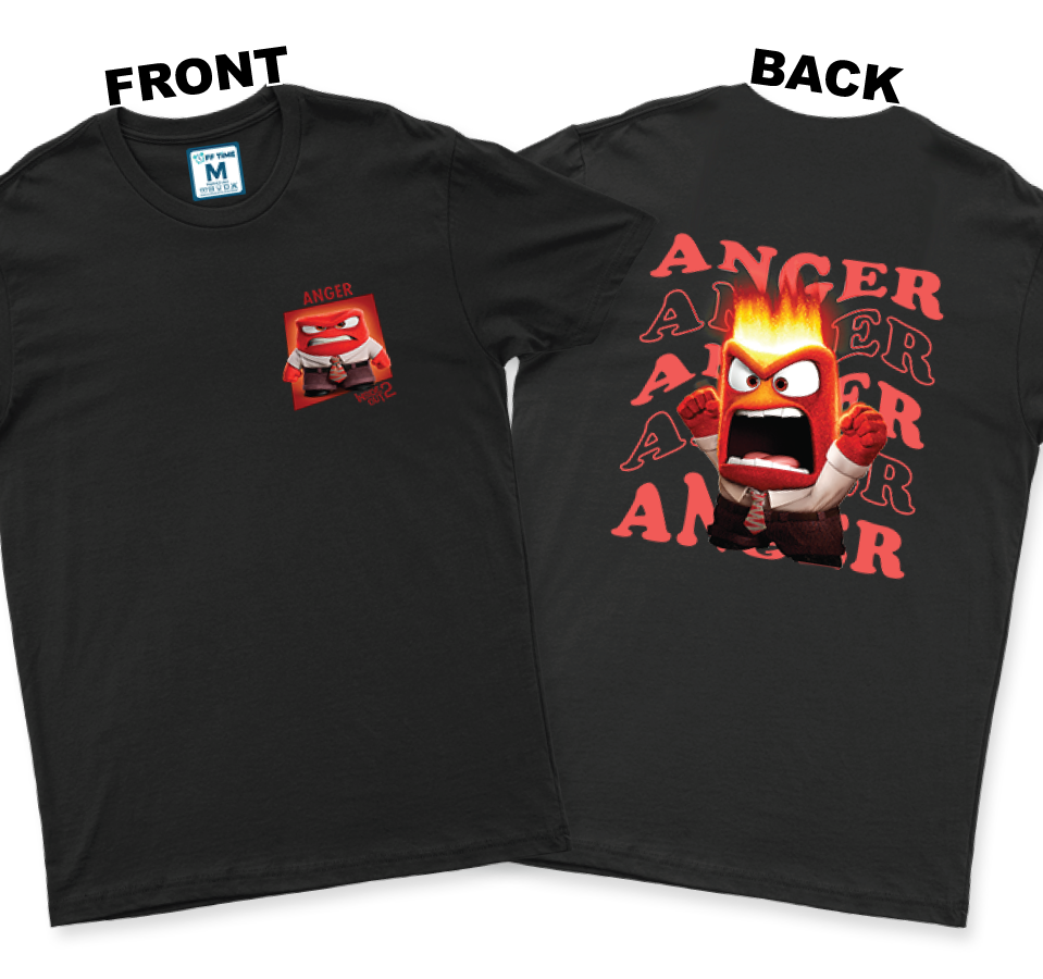 C.Spandex Shirt: Anger (Front and Back)