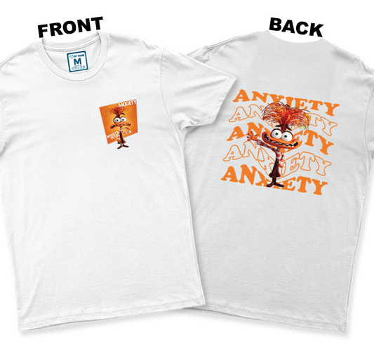 C.Spandex Shirt: Anxiety (Front and Back)