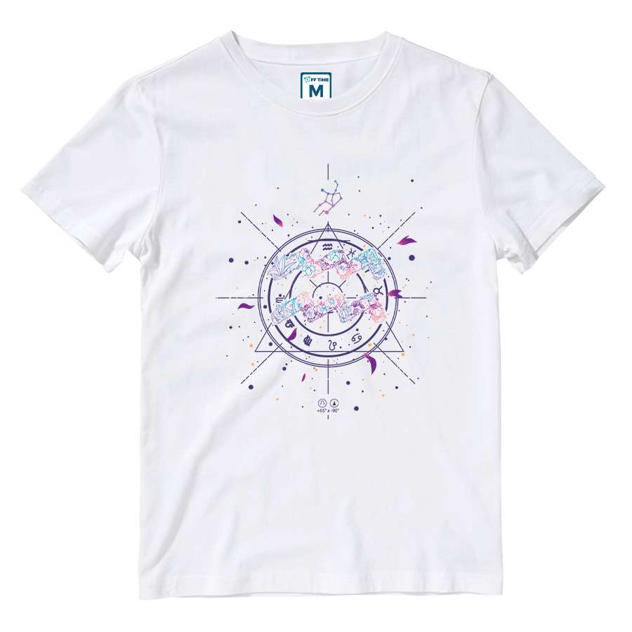 Cotton Shirt: Aquarius