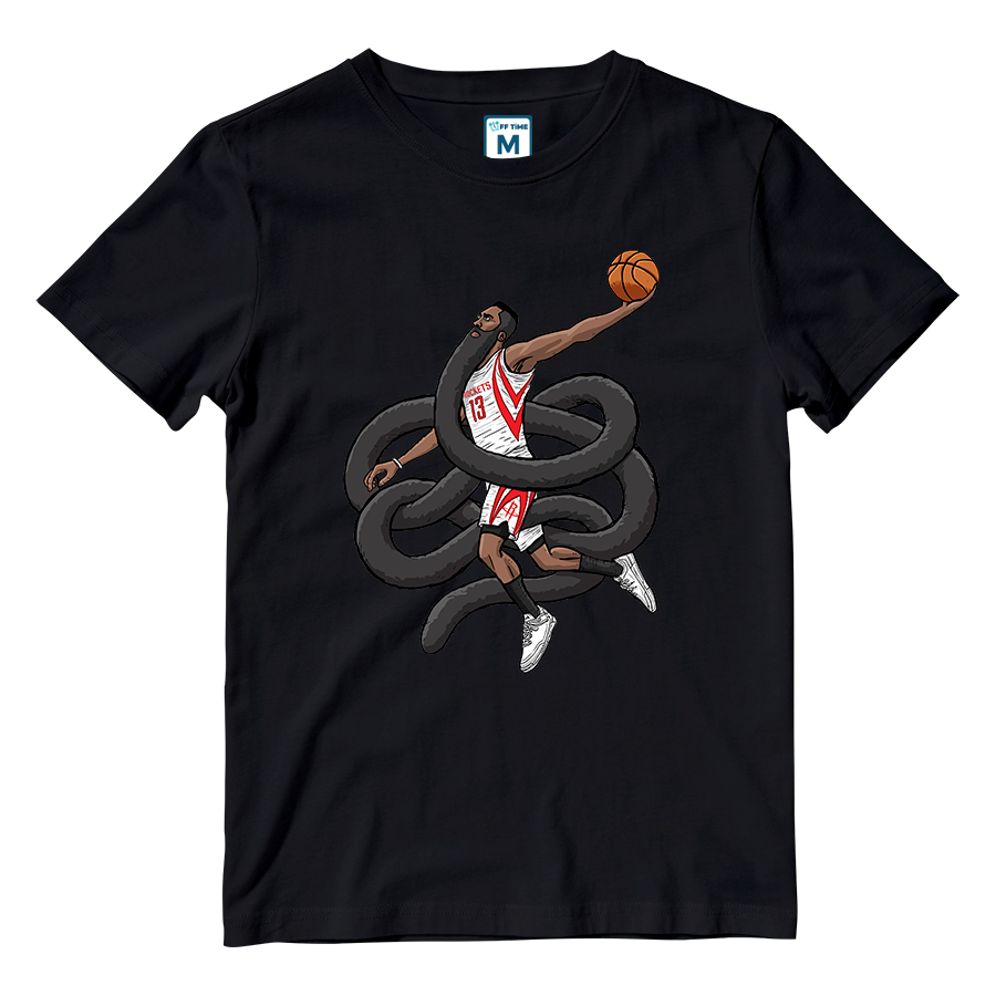 Cotton Shirt: Long Beard Harden NBA