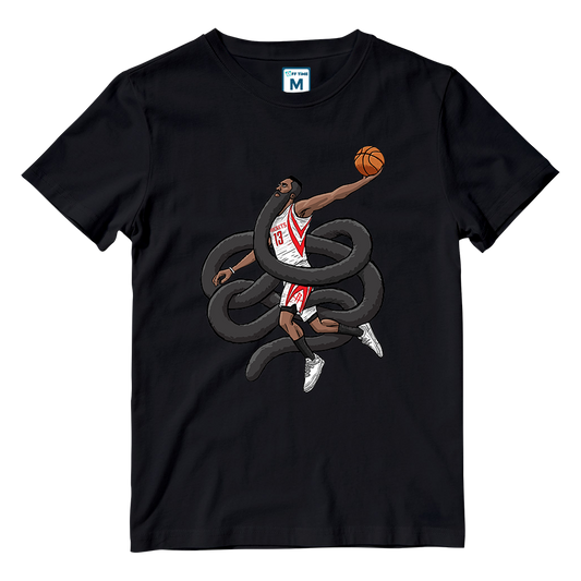 Cotton Shirt: Long Beard Harden NBA