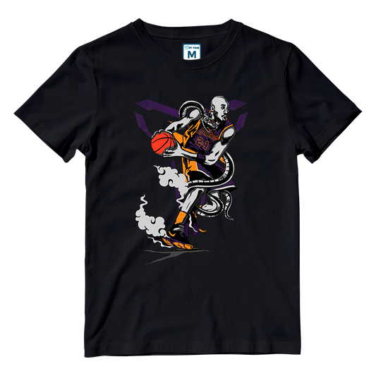 Cotton Shirt: Kobe Black Mamba NBA