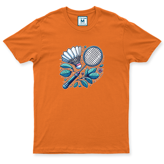 Drifit Shirt: Badminton Leaves