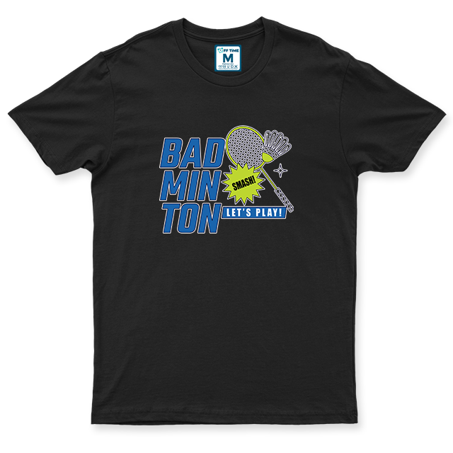 Drifit Shirt: Badminton Let's Play