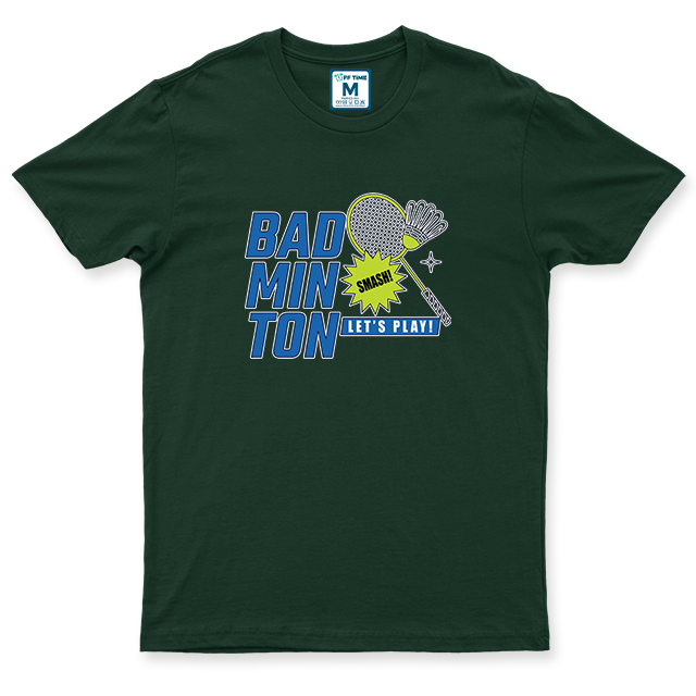 Drifit Shirt: Badminton Let's Play