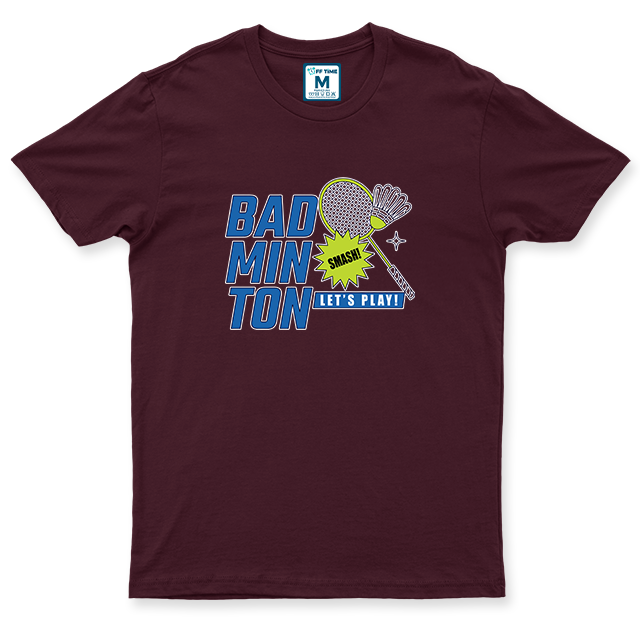 Drifit Shirt: Badminton Let's Play