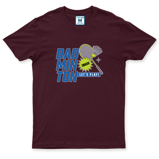 Drifit Shirt: Badminton Let's Play