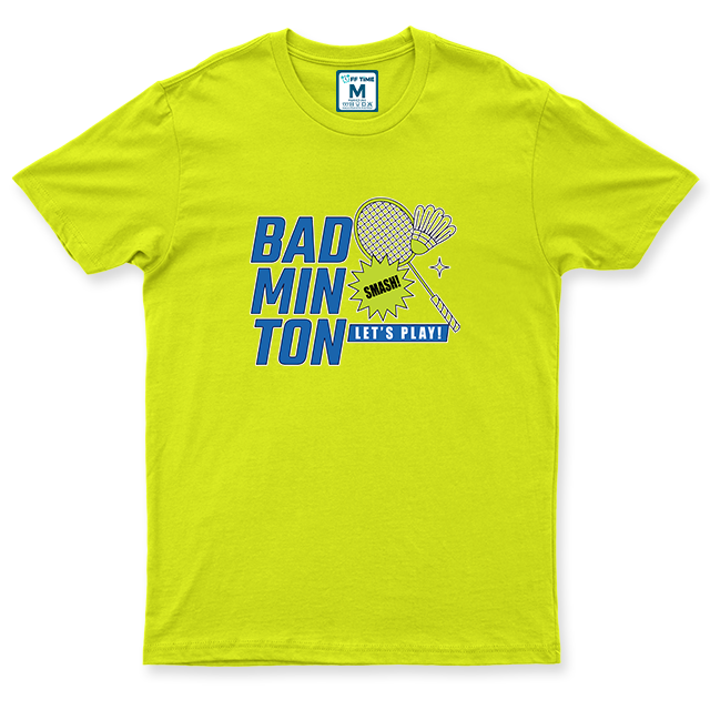 Drifit Shirt: Badminton Let's Play