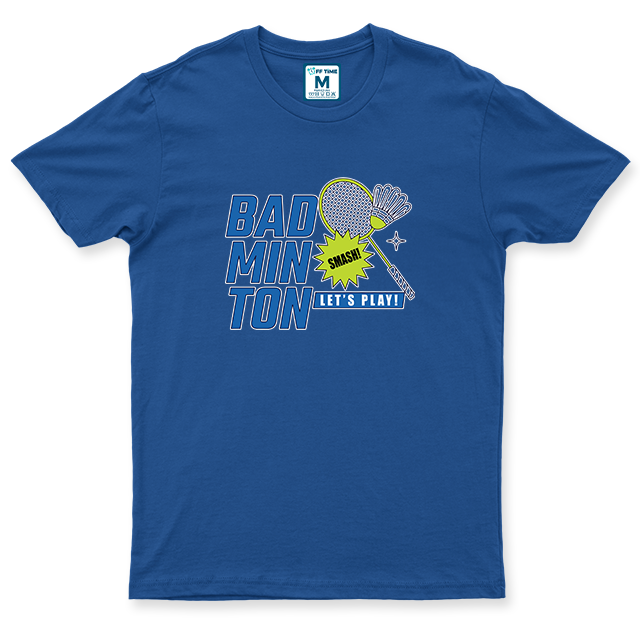 Drifit Shirt: Badminton Let's Play