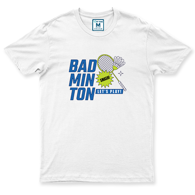 Drifit Shirt: Badminton Let's Play