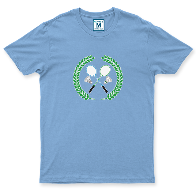 Drifit Shirt: Badminton Wreath