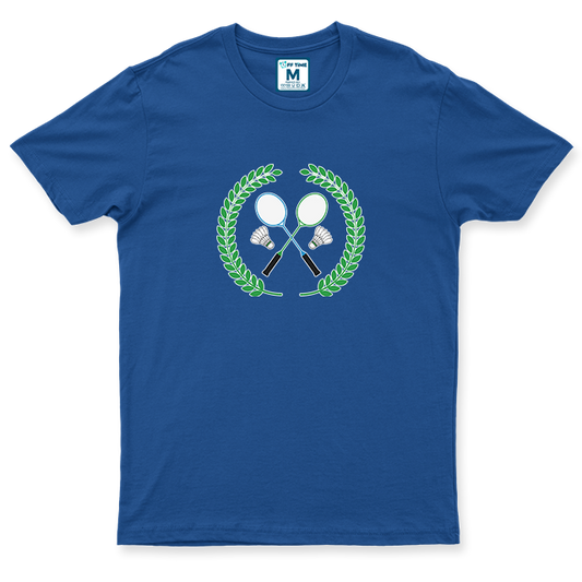 Drifit Shirt: Badminton Wreath