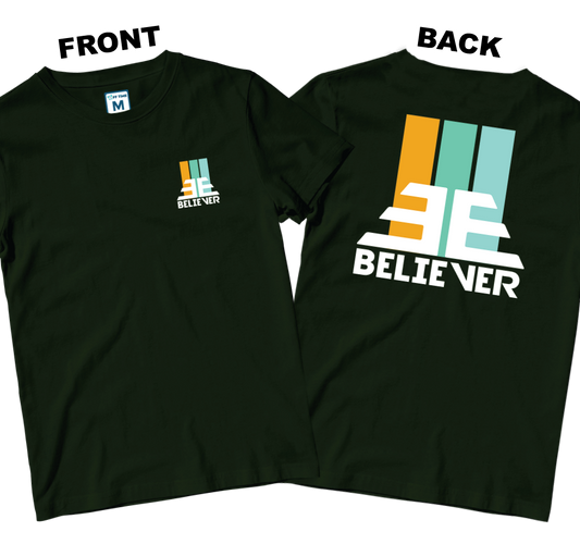 Cotton Shirt: Believer (Front and Back)