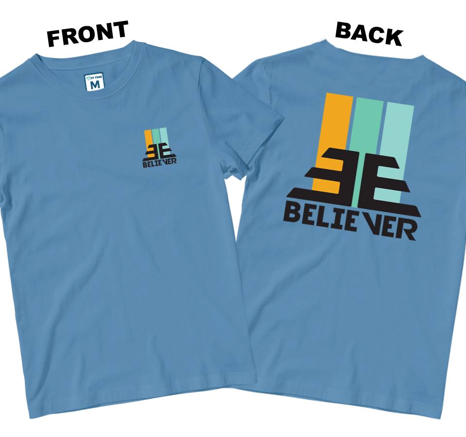 Cotton Shirt: Believer (Front and Back)