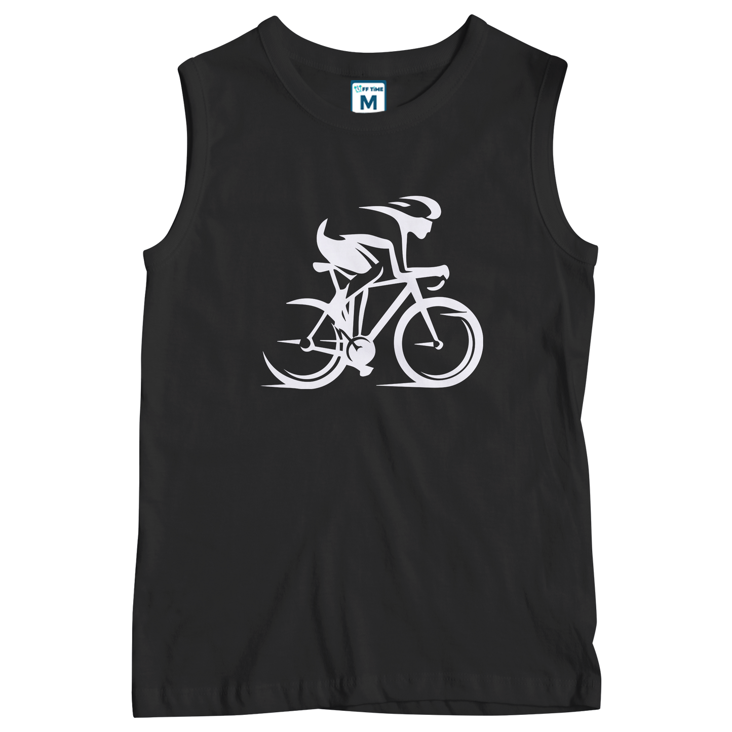 Sleeveless Drifit Shirt: Bike Dash