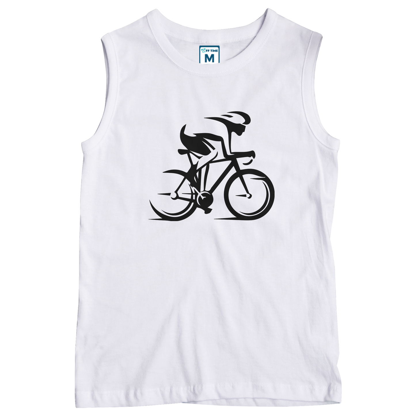 Sleeveless Drifit Shirt: Bike Dash