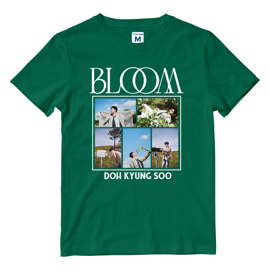 Cotton Shirt: Bloom Collage