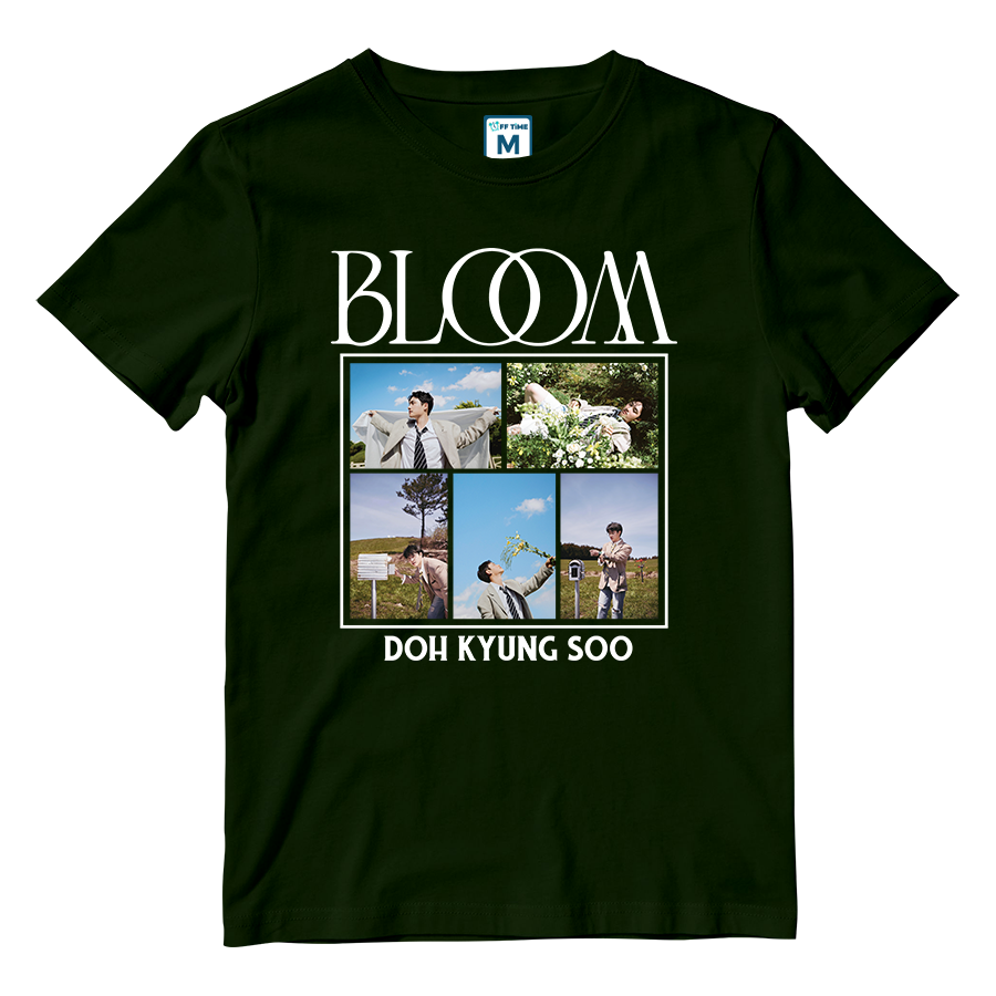 Cotton Shirt: Bloom Collage