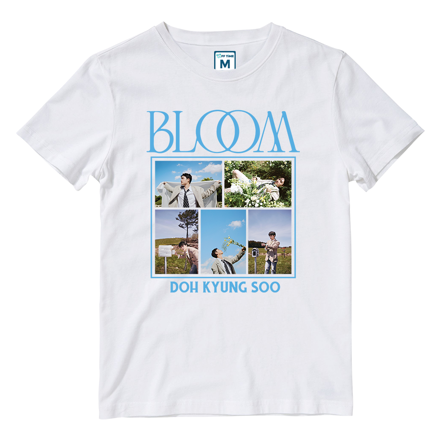 Cotton Shirt: Bloom Collage