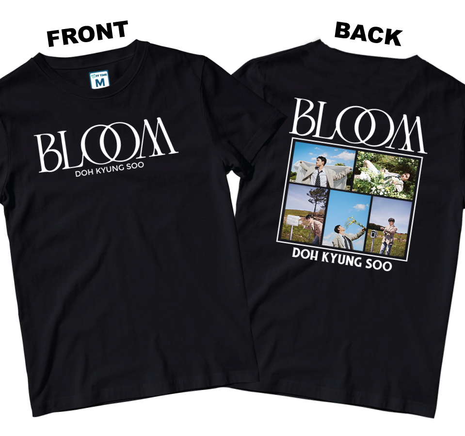 Cotton Shirt: Bloom DO (Front and Back)