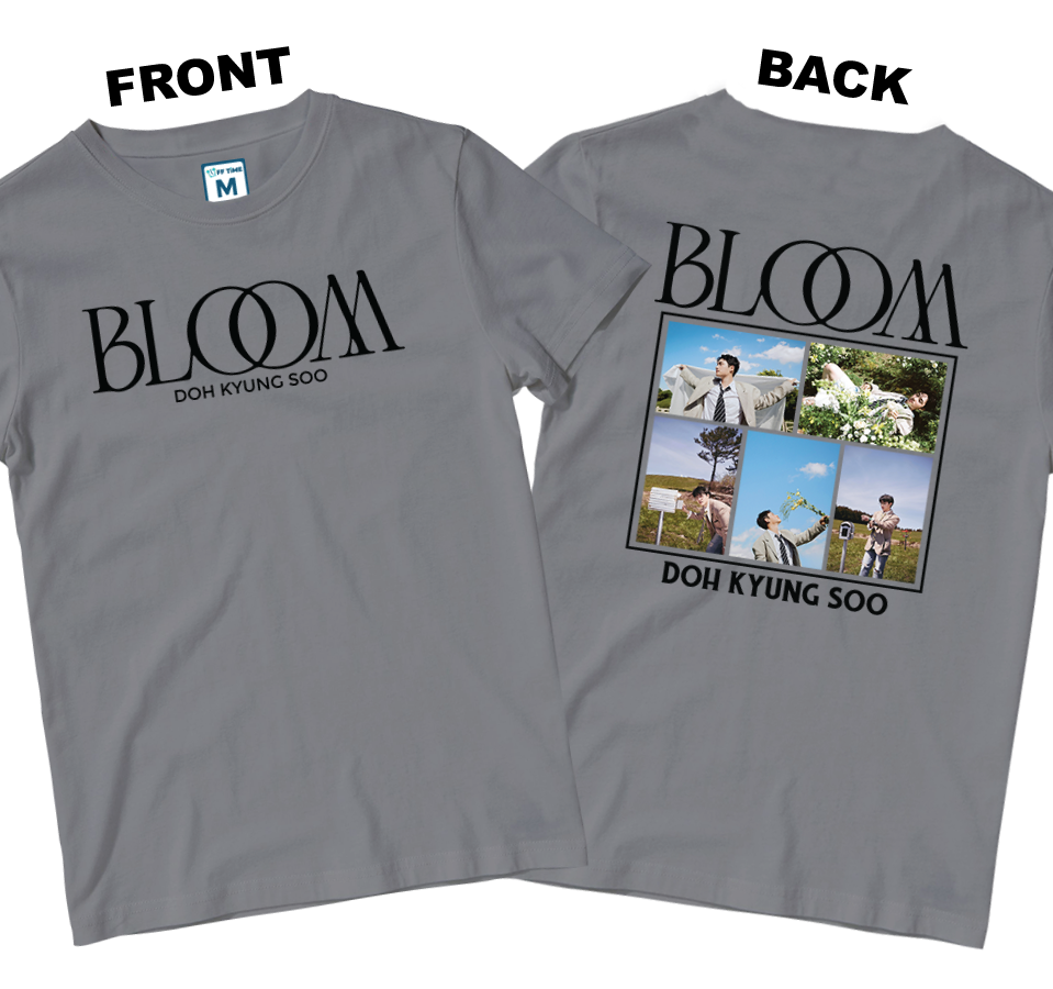 Cotton Shirt: Bloom DO (Front and Back)