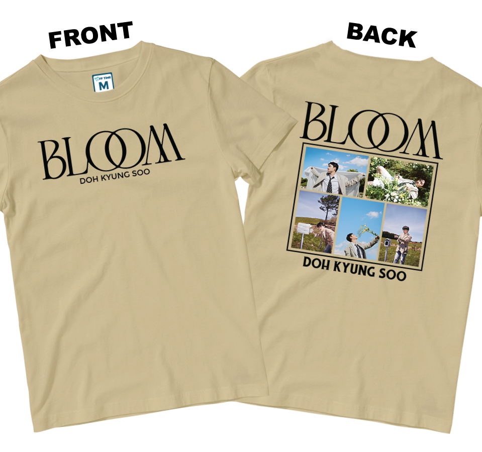 Cotton Shirt: Bloom DO (Front and Back)