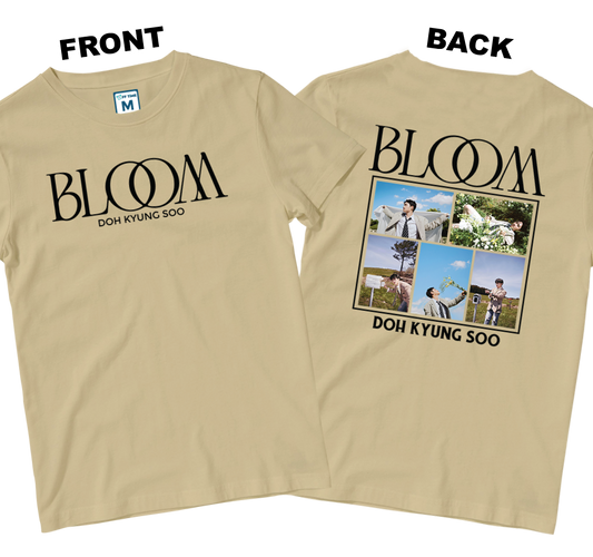 Cotton Shirt: Bloom DO (Front and Back)