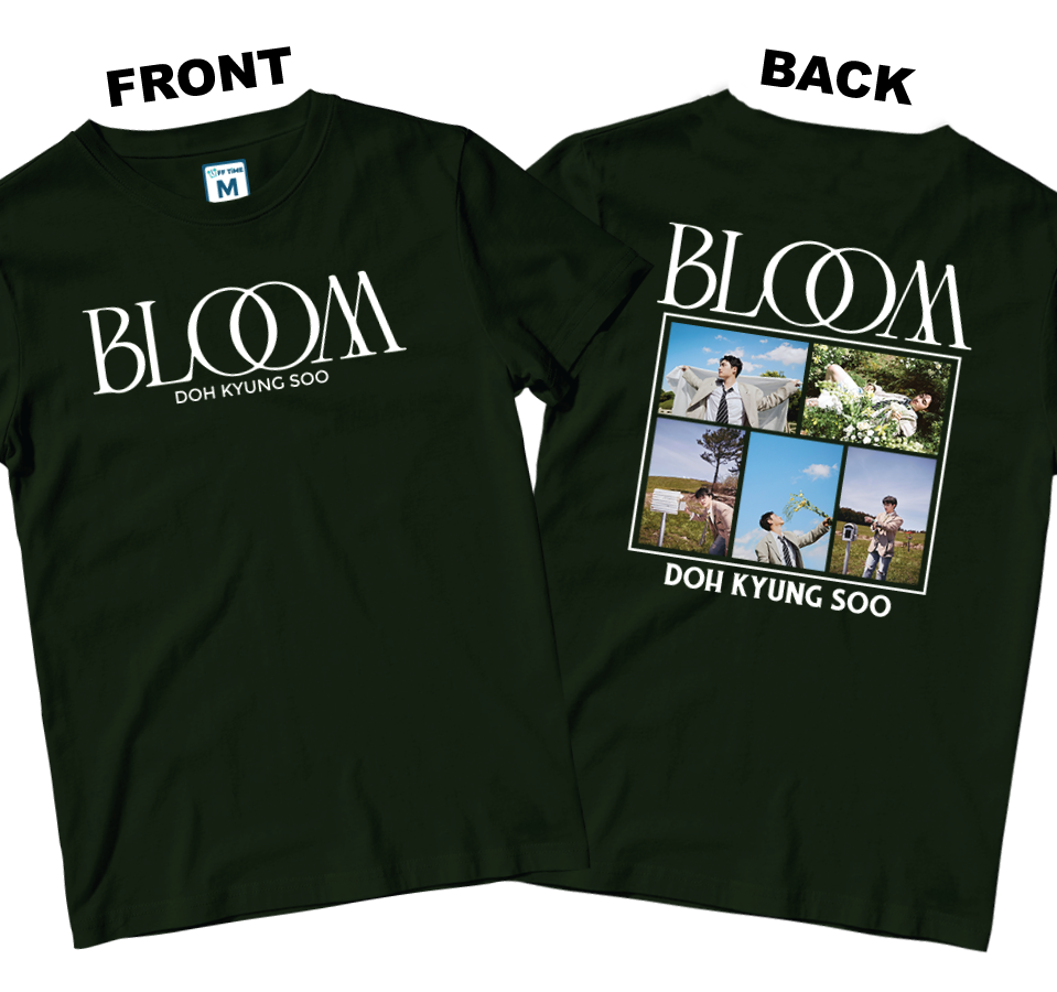 Cotton Shirt: Bloom DO (Front and Back)