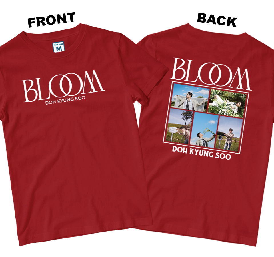 Cotton Shirt: Bloom DO (Front and Back)