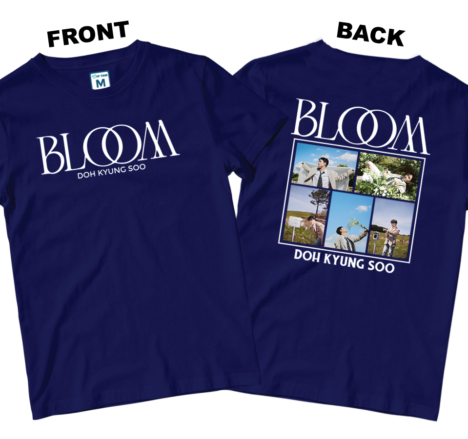 Cotton Shirt: Bloom DO (Front and Back)