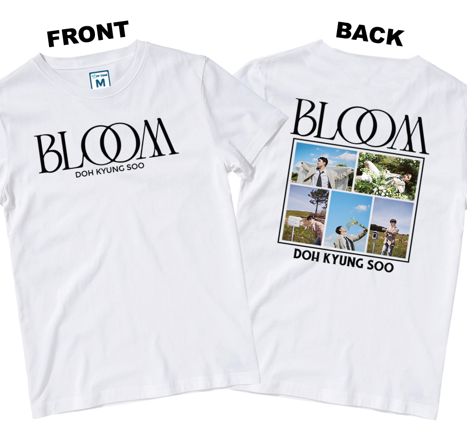 Cotton Shirt: Bloom DO (Front and Back)