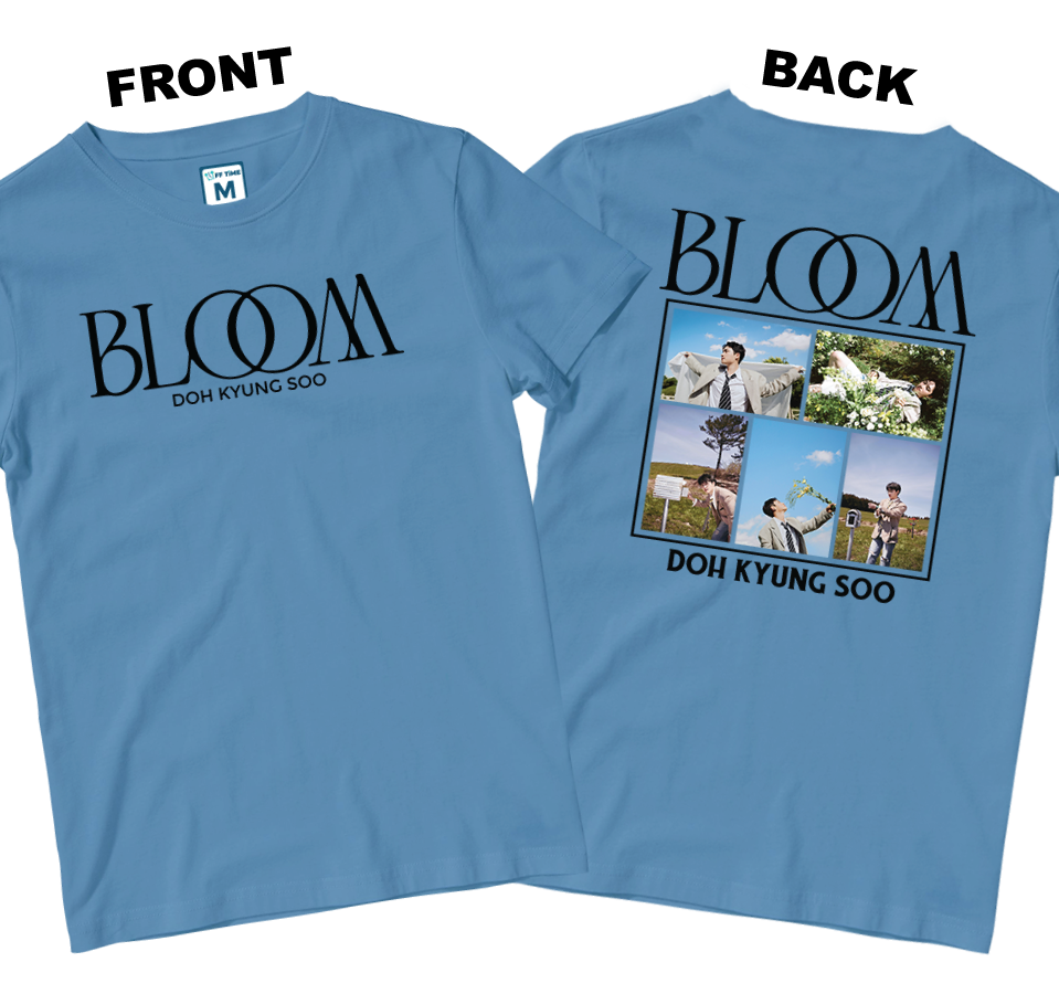 Cotton Shirt: Bloom DO (Front and Back)