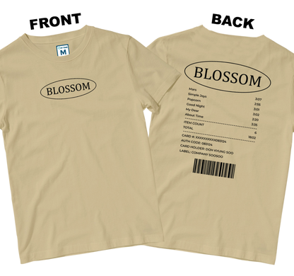 Cotton Shirt: Blossom (Front and Back)