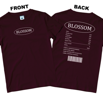 Cotton Shirt: Blossom (Front and Back)