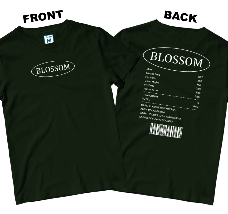 Cotton Shirt: Blossom (Front and Back)