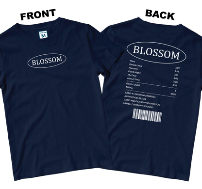 Cotton Shirt: Blossom (Front and Back)