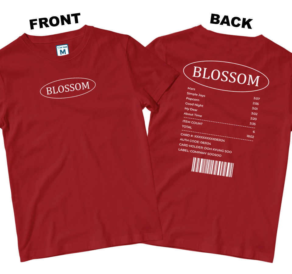 Cotton Shirt: Blossom (Front and Back)