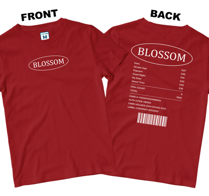 Cotton Shirt: Blossom (Front and Back)