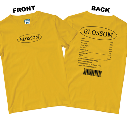 Cotton Shirt: Blossom (Front and Back)