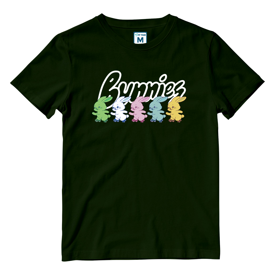 Cotton Shirt: Bunnies Skates