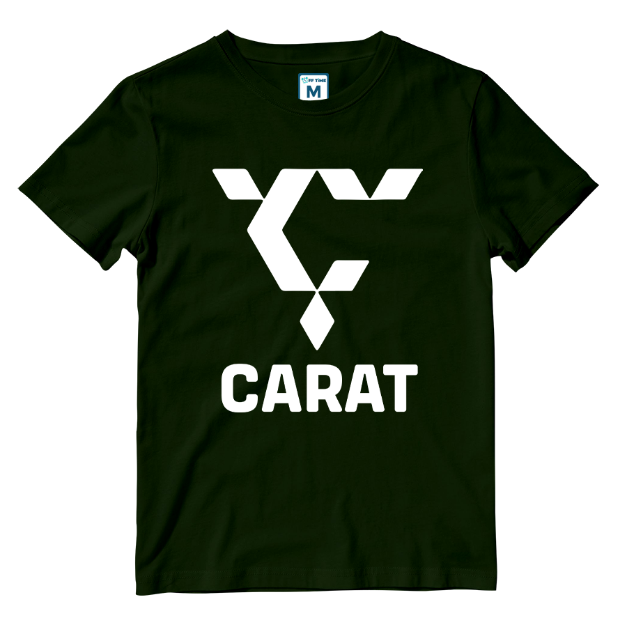 Cotton Shirt: Carat Logo